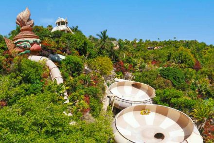 The Giant 2 CannonBOWL Water Funnel Slides Siam Tenerife